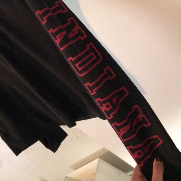 PINK collegiate collection Indiana 3/4 zip - Picture 2 of 2